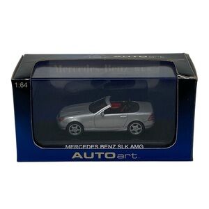 AUTOart Mercedes Benz‎ SLK AMG Roadster Silver 1/64 Scale 2011 Mini Car